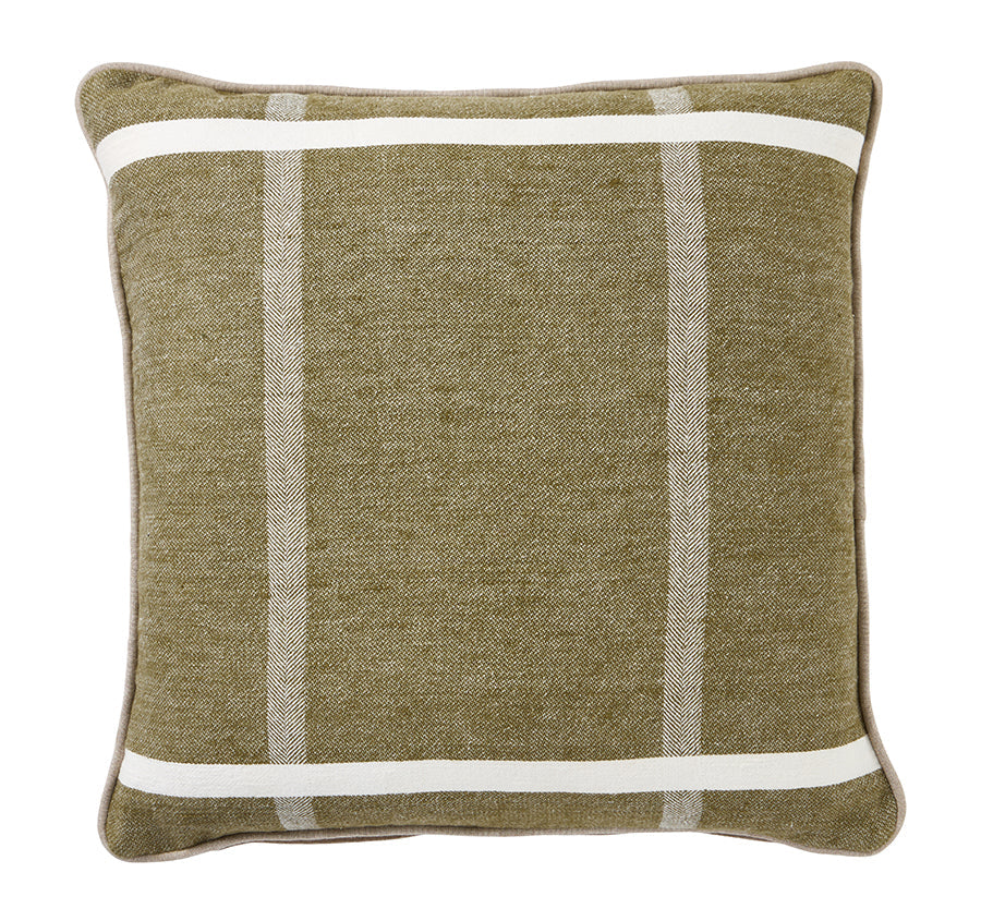 Cotswolds 50x50cm Filled Cushion Olive Green