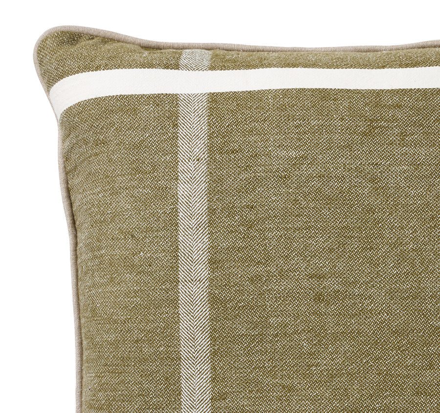 Cotswolds 50x50cm Filled Cushion Olive Green