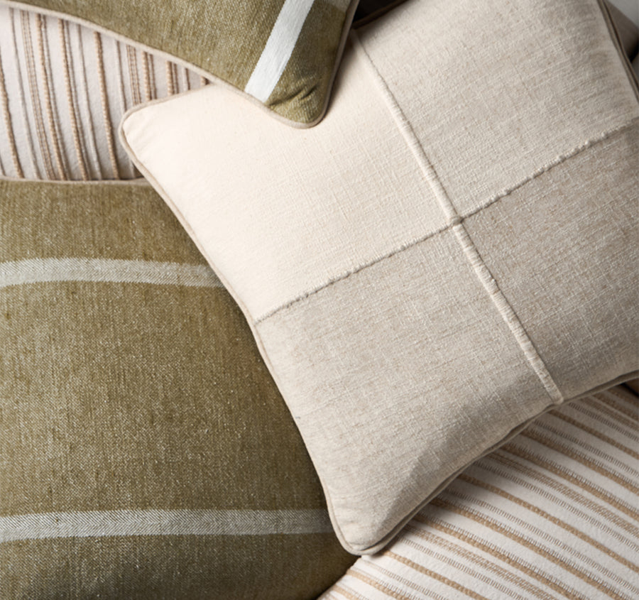 Cotswolds 50x50cm Filled Cushion Olive Green