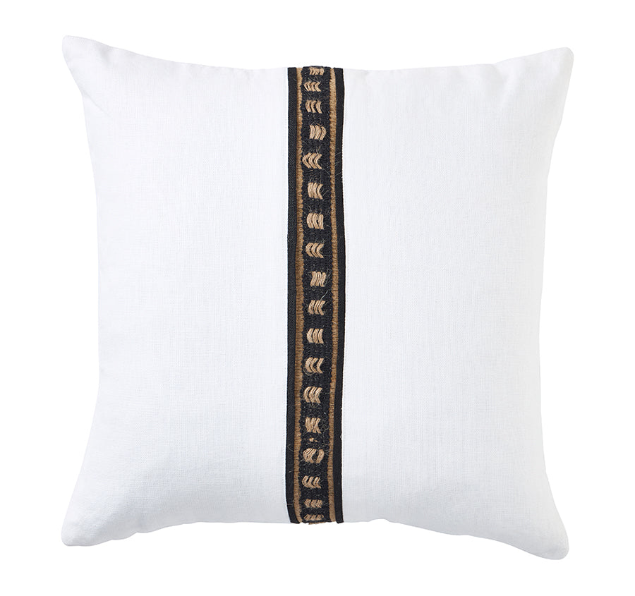 Kai Linen Blanc 50x50cm Filled Cushion