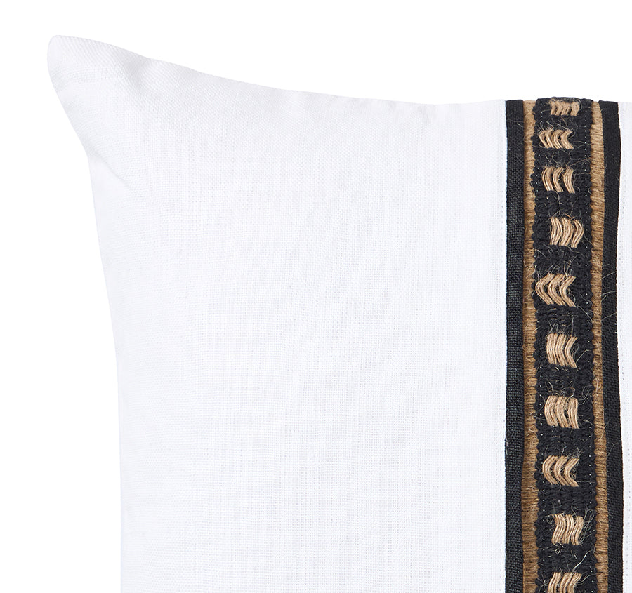 Kai Linen Blanc 50x50cm Filled Cushion