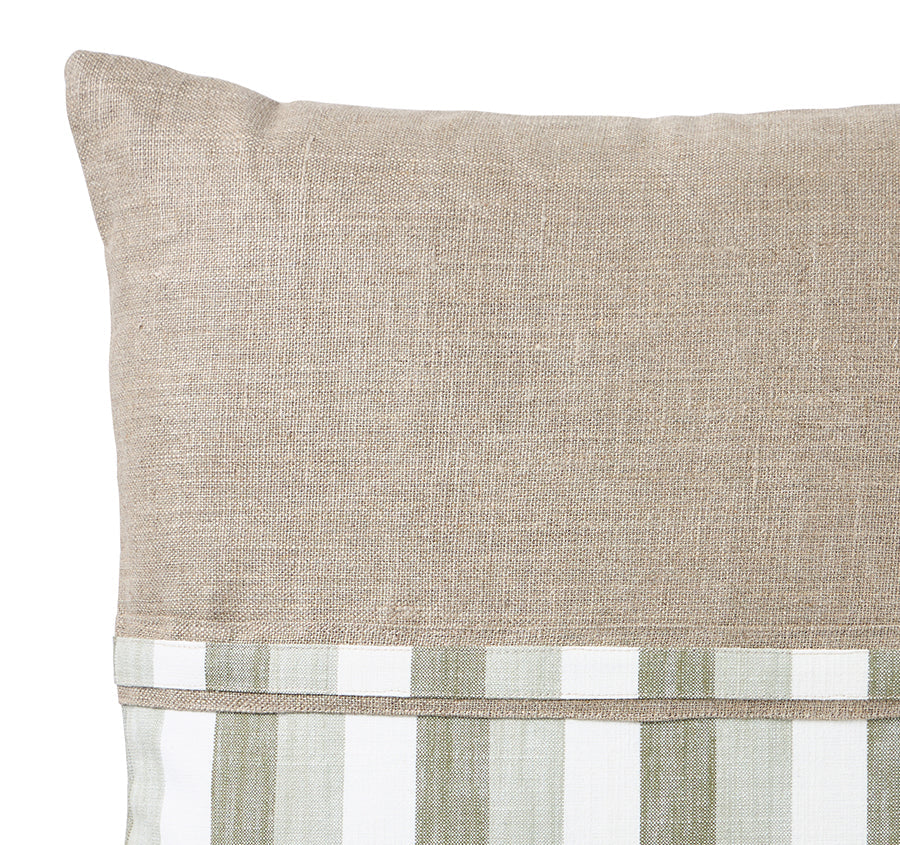 Kalani Duo 50x50cm Filled Cushion Sage
