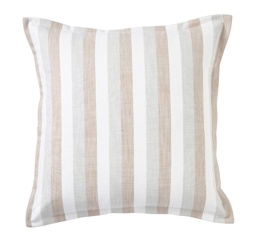 Kalani Stripe 50x50cm Filled Cushion Sand
