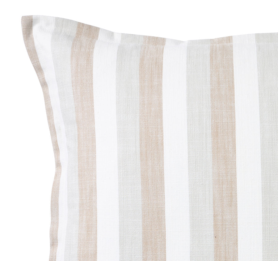 Kalani Stripe 50x50cm Filled Cushion Sand