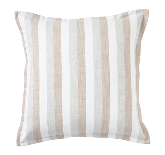 Kalani Stripe 50x50cm Filled Cushion Sand
