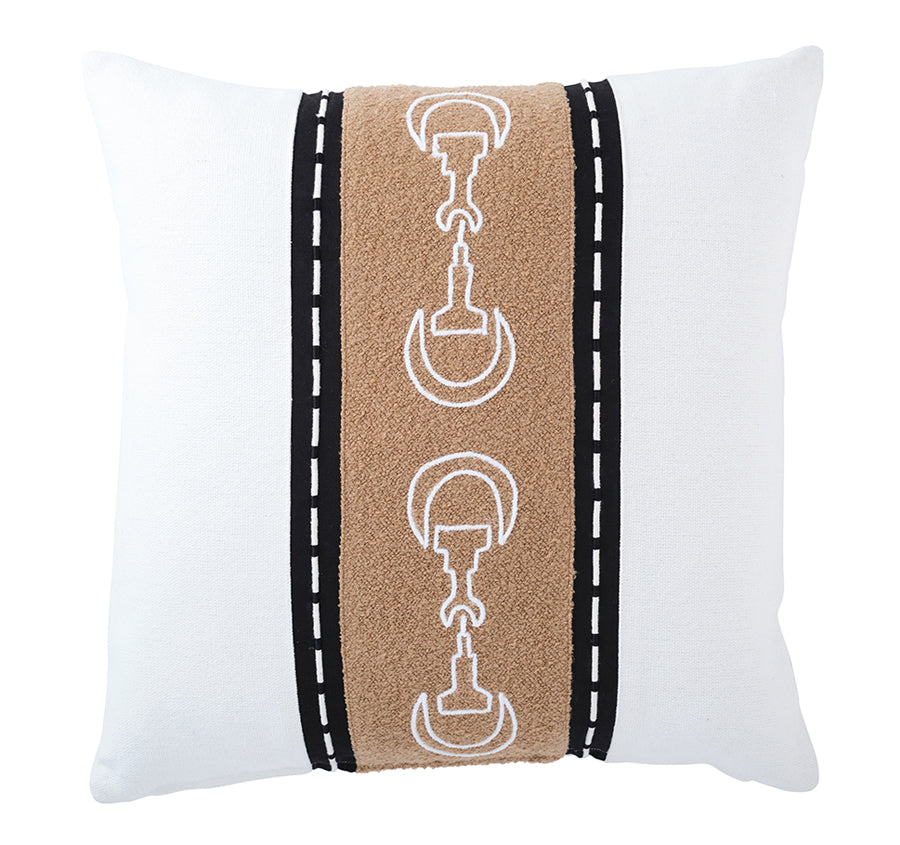 Maison Equine 50x50cm Filled Cushion