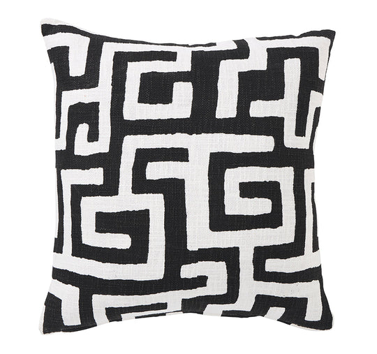 Maya 50x50cm Filled Cushion Black
