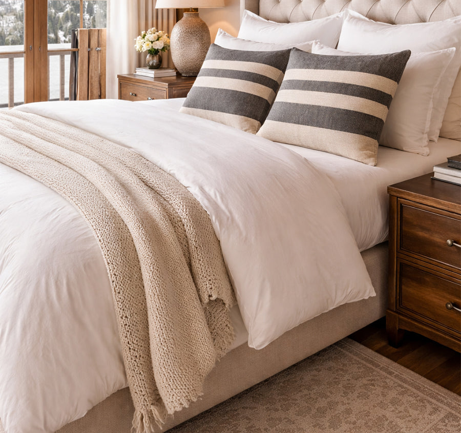 Oakwood Stripe 50x50cm Filled Cushion