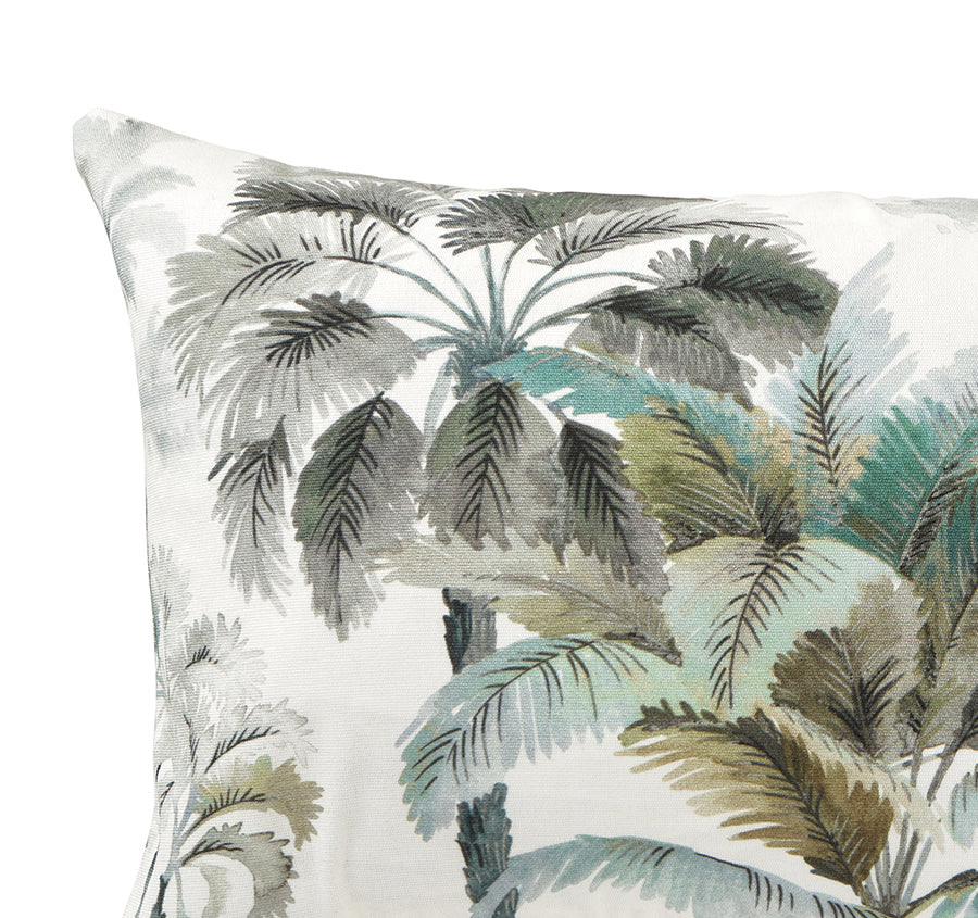 Outdoor Palm Oasis 30x50cm Filled Cushion Multi