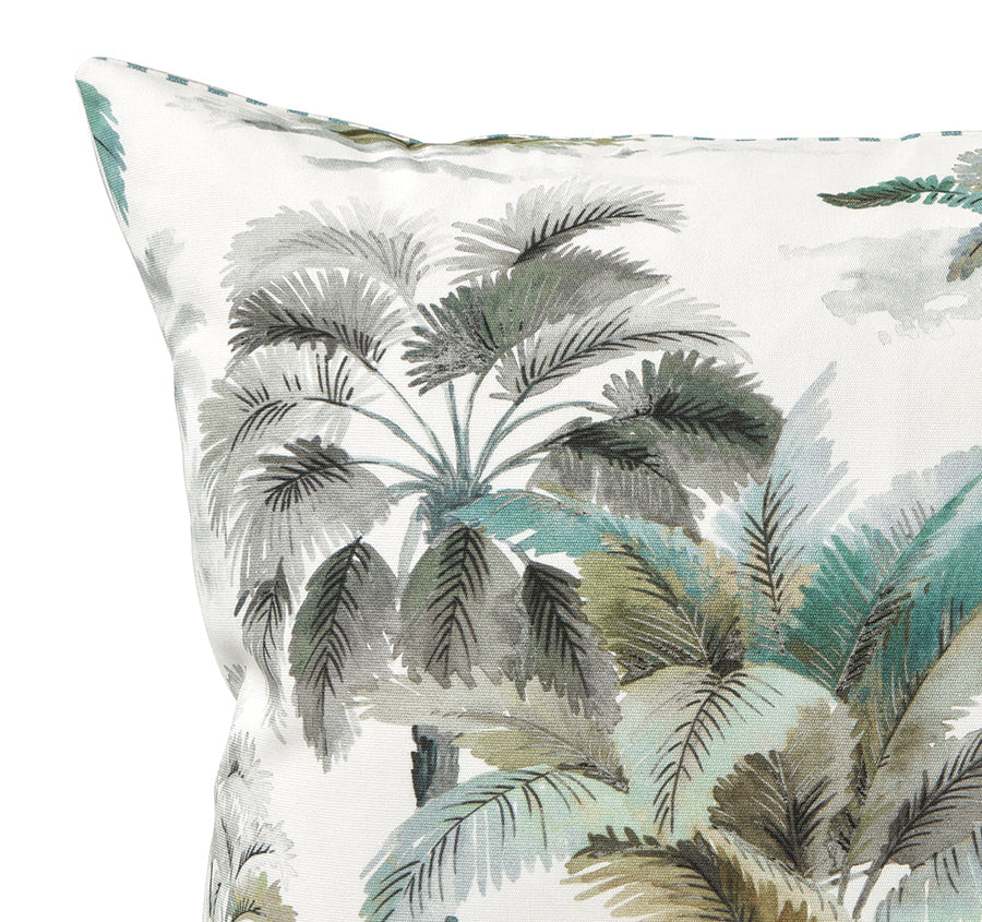 Outdoor Palm Oasis 50x50cm Filled Cushion Multi