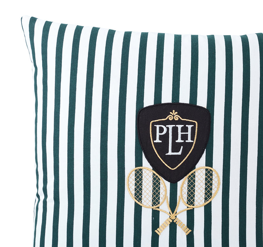 Paloma Tennis Stripes 55x55cm Filled Cushion