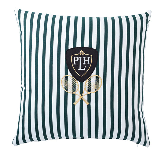 Paloma Tennis Stripes 55x55cm Filled Cushion