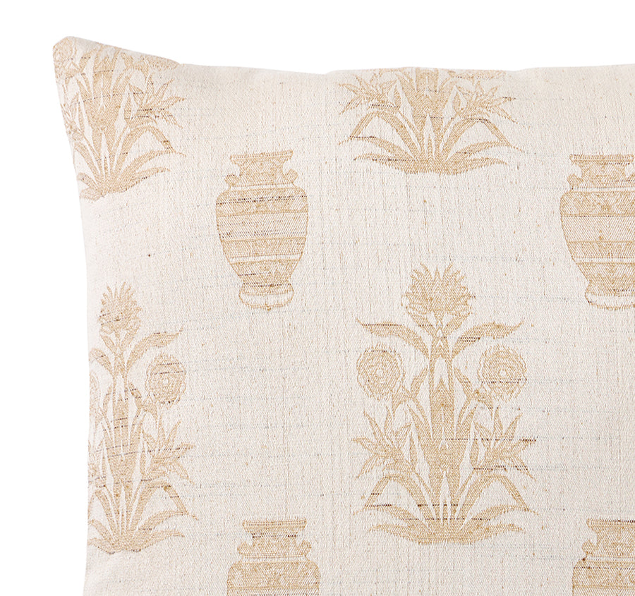 Papyrus Palm 50x50cm Filled Cushion Sand