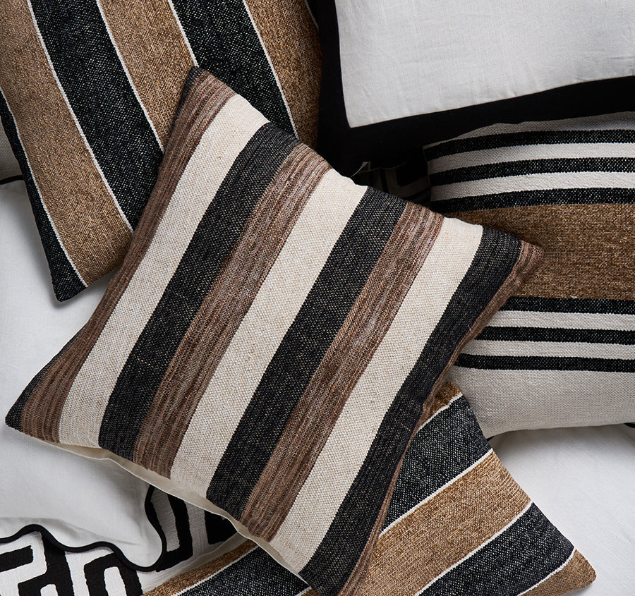Porto Stripe 50x50cm Filled Cushion