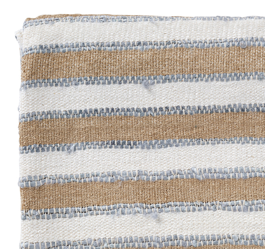 Sorrento 130x170cm Throw Rug Sky Blue