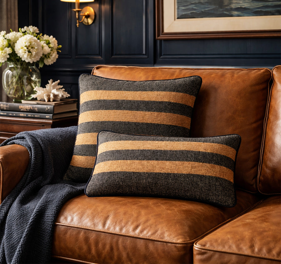 Tobacco Weave 50x50cm Filled Cushion