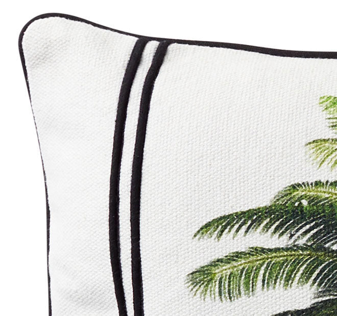 Bahama Palm 30x50cm Filled Cushion Green