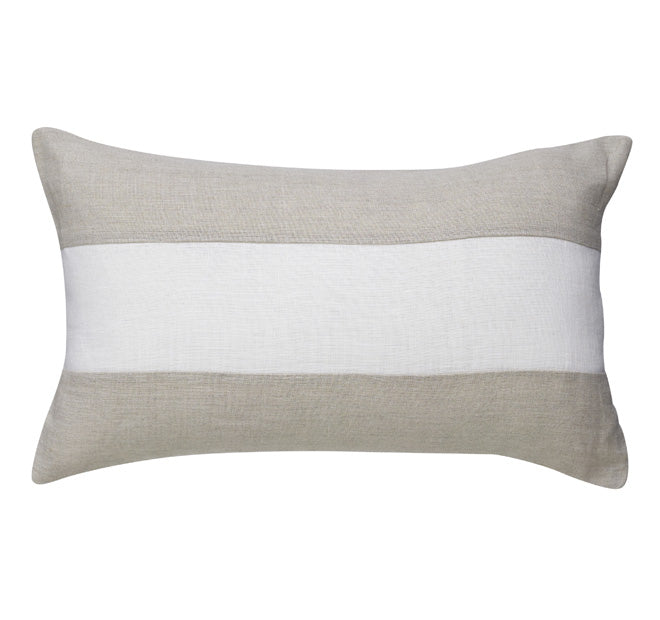 Big Stripe 30x50cm Filled Cushion Sand