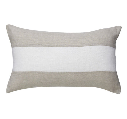Big Stripe 30x50cm Filled Cushion Sand