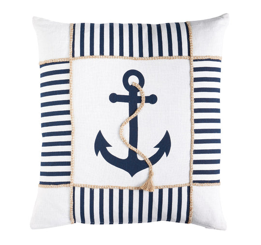 Capri Anchor 50x50cm Filled Cushion Navy