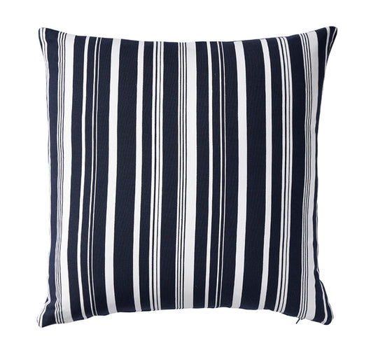 Capri Stripes 50x50cm Filled Cushion Navy