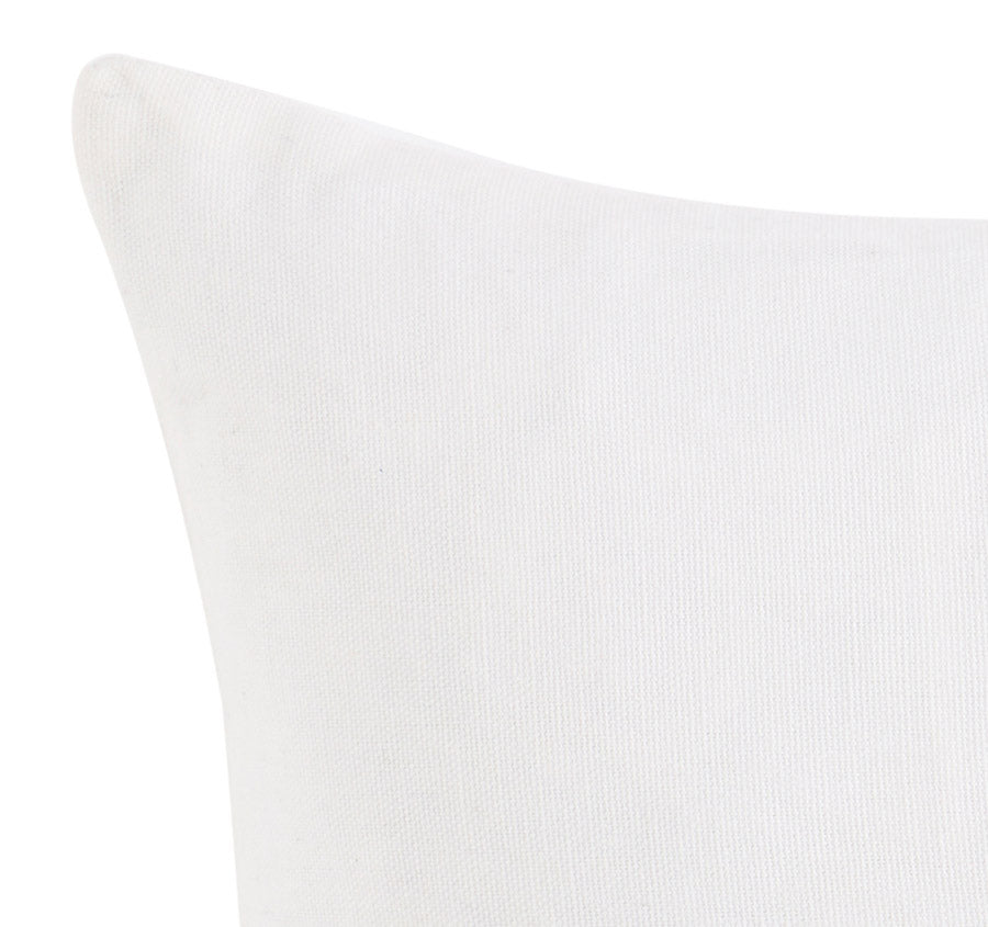 Coco Palm Blanc 30x50cm Filled Cushion White