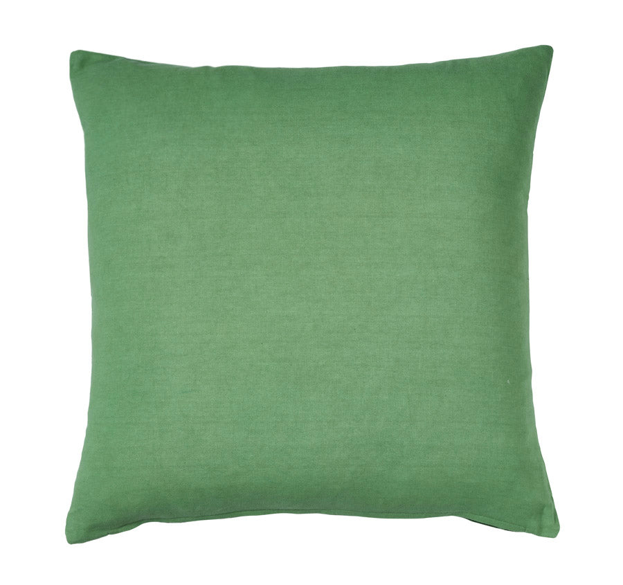 Leafy Palm 50x50cm Filled Cushion Green