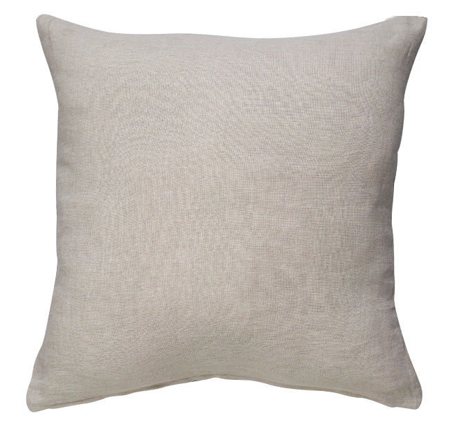 Linen Plain 50x50cm Filled Cushion Sand