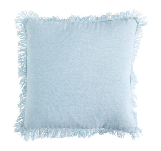Linen Antibes 50x50cm Filled Cushion Sky Blue