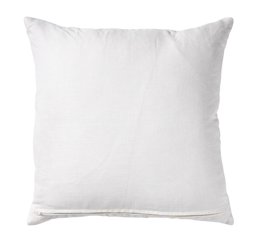 Linen Key 50x50cm Filled Cushion Black