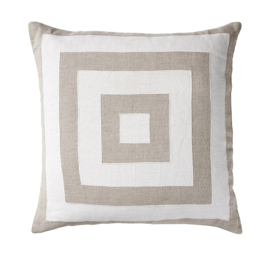 Linen Mirage 50x50cm Filled Cushion Sand
