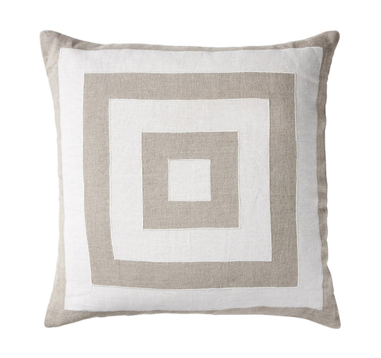 Linen Mirage 50x50cm Filled Cushion Sand