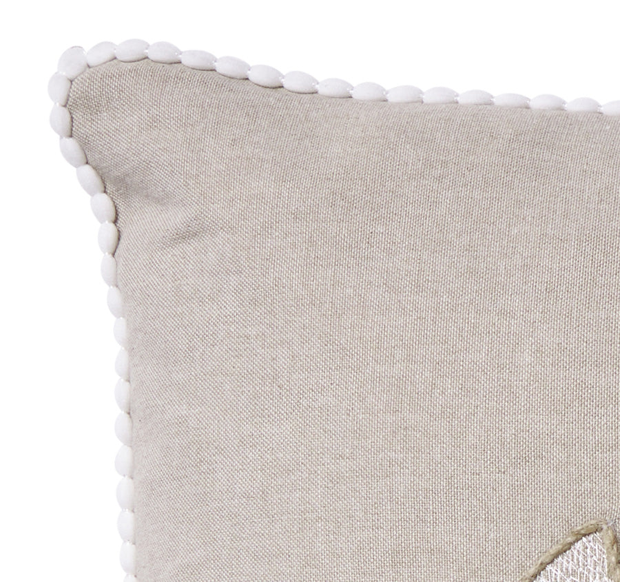 Mauritius Shell 50x50cm Filled Cushion Sand