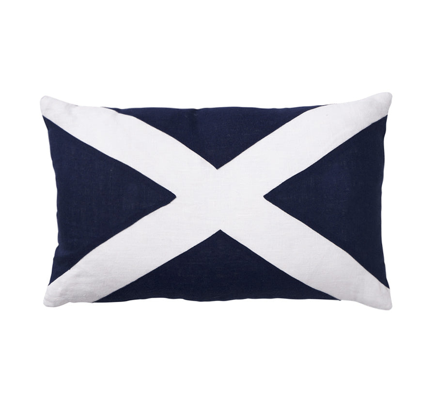 Nantucket 30x50cm Filled Cushion Navy