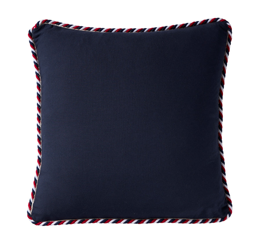 Nautica Rope 50x50cm Filled Cushion Navy