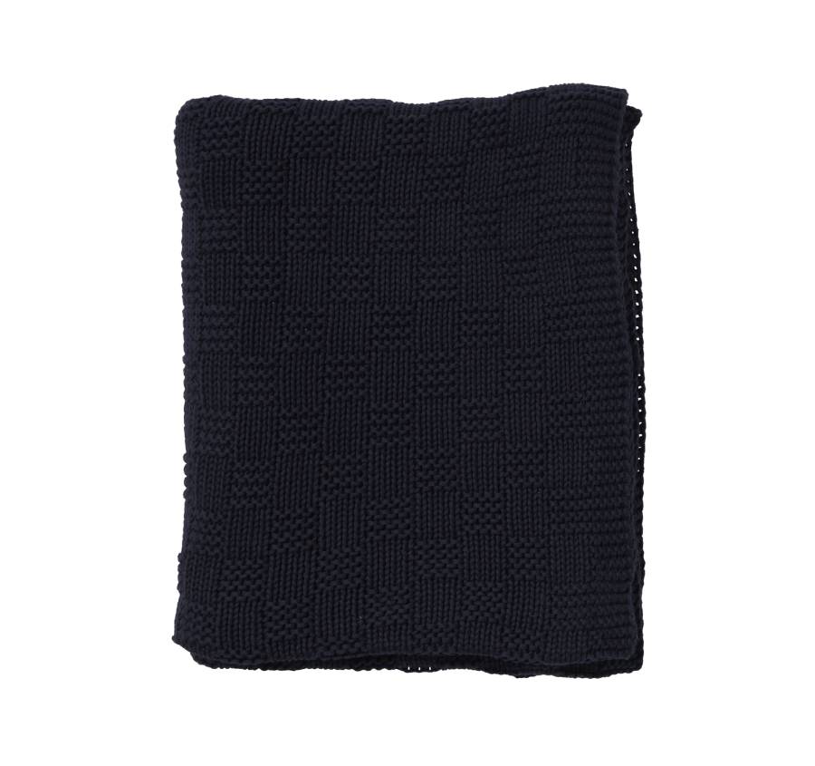 Oxford 130x170cm Throw Rug Navy