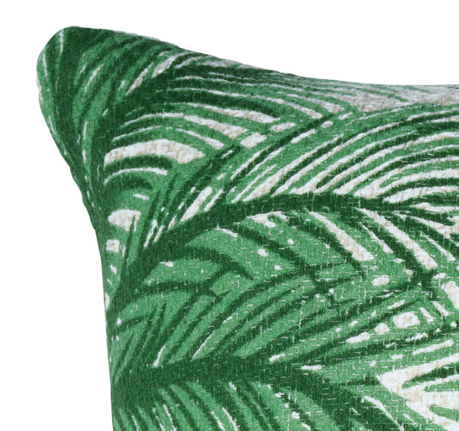Palmy Oasis 55x55cm Filled Cushion Green