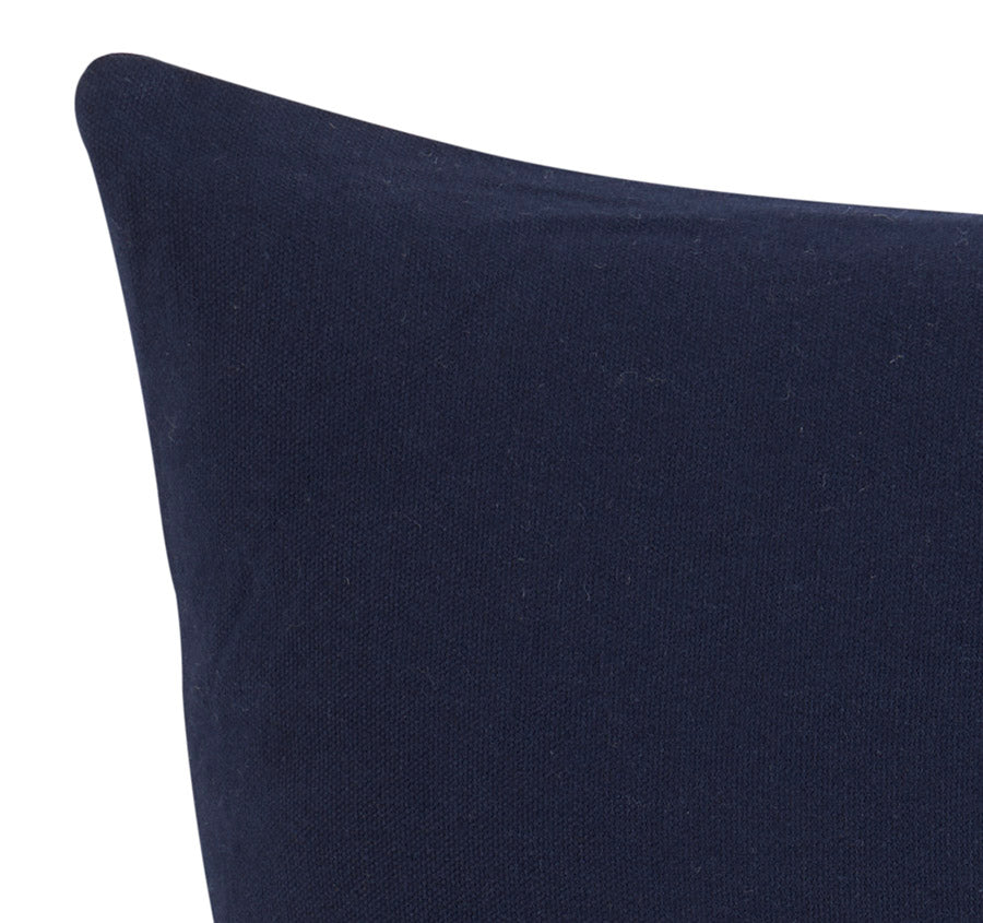Royal Navy Palm 55x55cm Filled Cushion