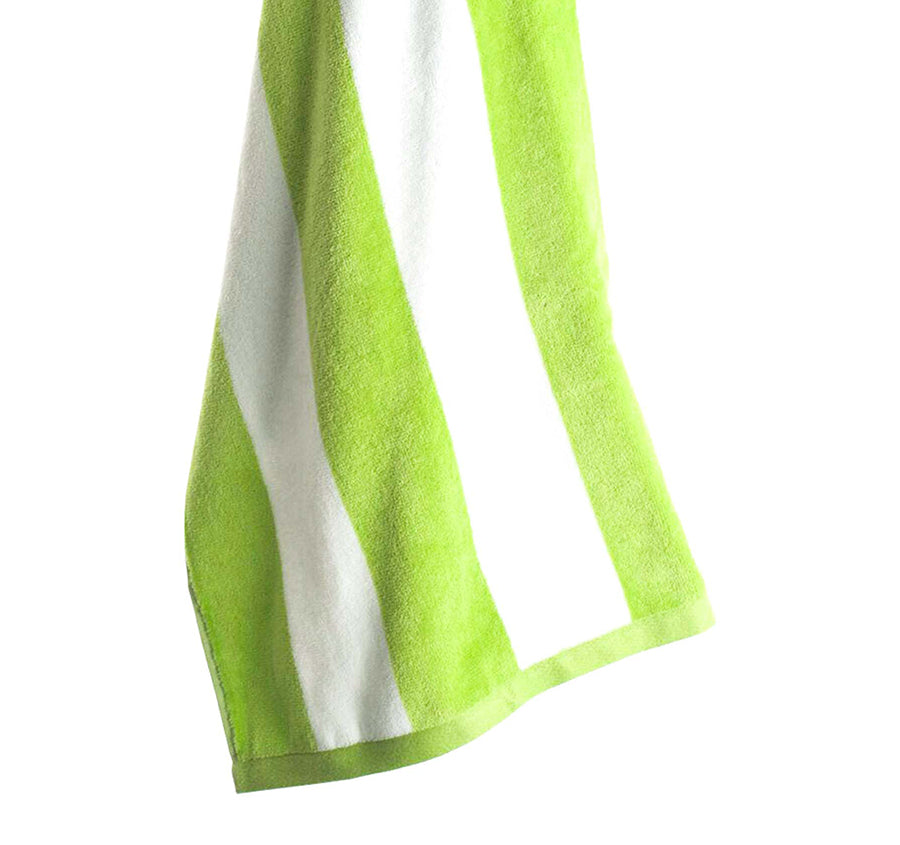 Havana 75x150cm Pool Towel Lime