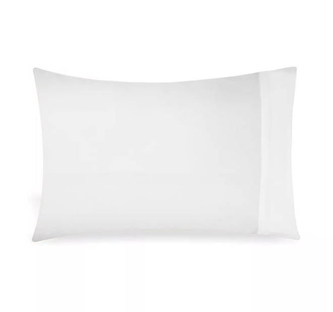 Bamboo Eco 400THC Cotton Queen Pillowcase White