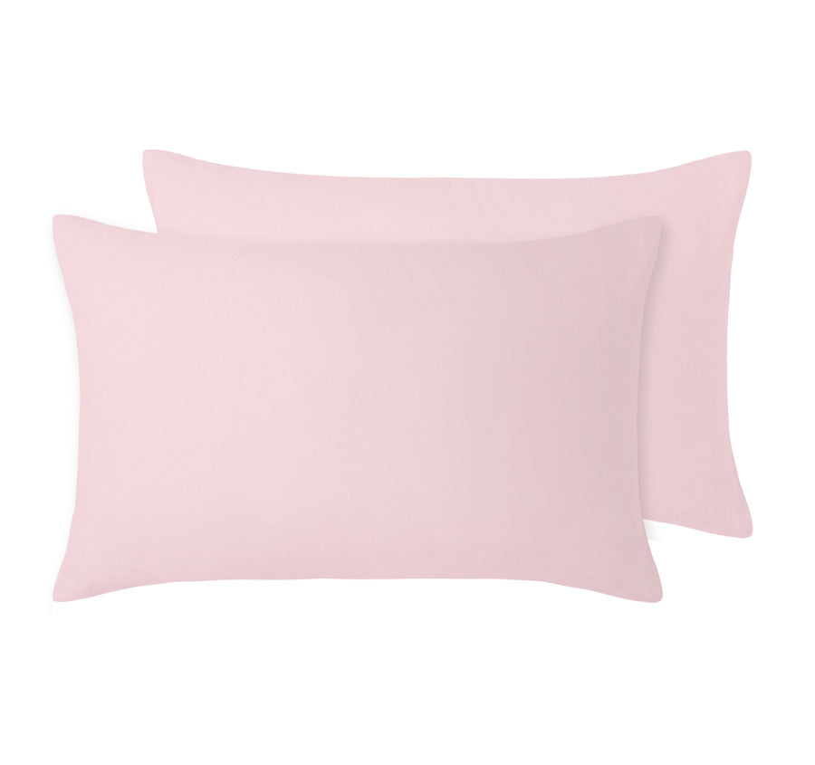 Stonewashed French Linen Standard Pillowcase Pair Blush
