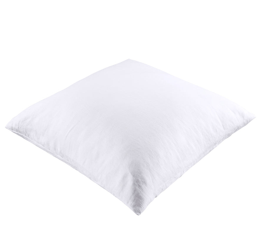 French Linen European Pillowcase White