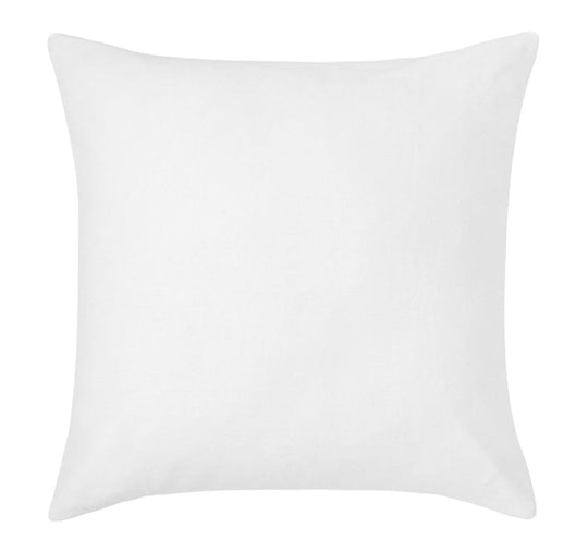 Stonewashed French Linen European Pillowcase White