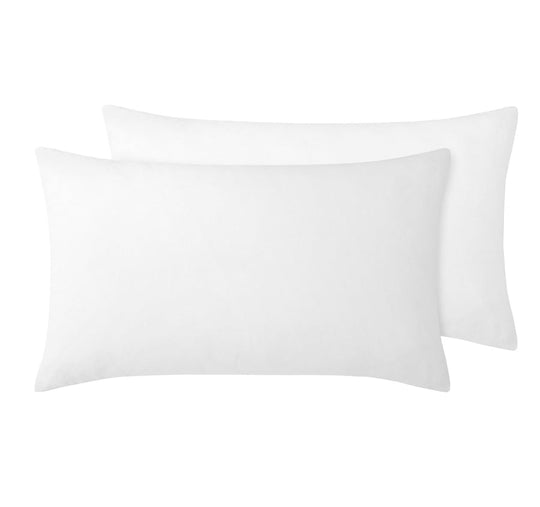 Stonewashed French Linen Standard Pillowcase Pair White