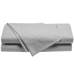 Heston 300THC Cotton Percale Sheet Set Range Silver
